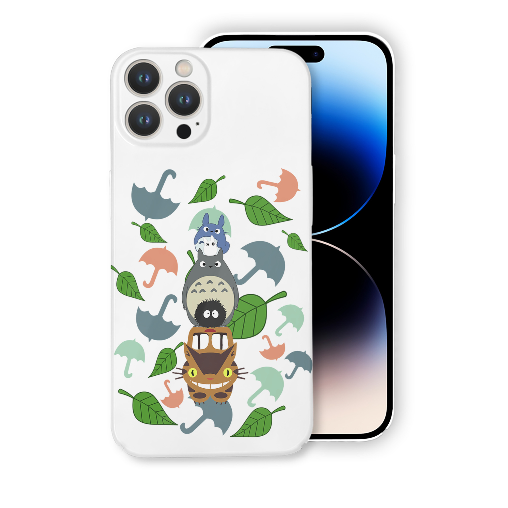 （画像用） となりのトトロ 草壁メイ 草壁サツキ My Neighbor Totoro Satsuki Kusakabe Mei Kusakabe 【iPhone 14シリーズ対応】ハードケース